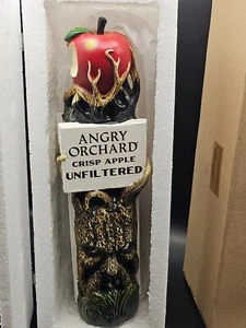 Angry Orchard Crisp Apple Unfiltered Tree Beer Tap Handle 11” Tall - New In Box - Picture 1 of 2