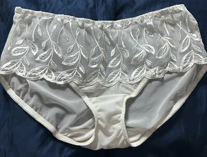 Vintage NYLON PANTies SZ 7 Bikini Bali LACE Shiny Usa - Picture 1 of 5