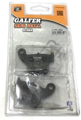 Galfer 刹车半金属后刹车片摩托车 FD278G1054 Galfer 1054 — 第 1/2 张图片
