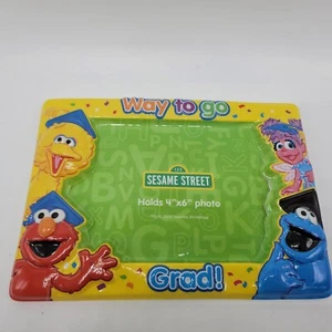 Sesame Street preescolar graduación pastel marco superior 4x6 en grado jardín de infantes - Imagen 1 de 5