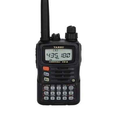 Yaesu VX6R HAM Walkie Talkie 50-54Mhz VHF UHF Full Band Receiver Noise Reduction - Image 1 of 4