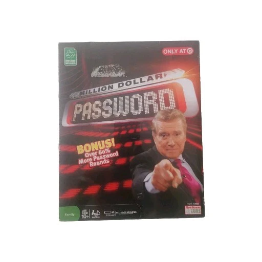 Million Dollar Password Board Game 3 Players Endless Games 260