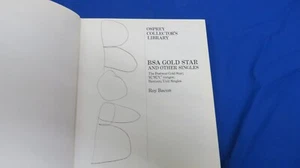 Libro de colección BSA Gold Star and Other Singles de Roy Bacon - Imagen 1 de 11
