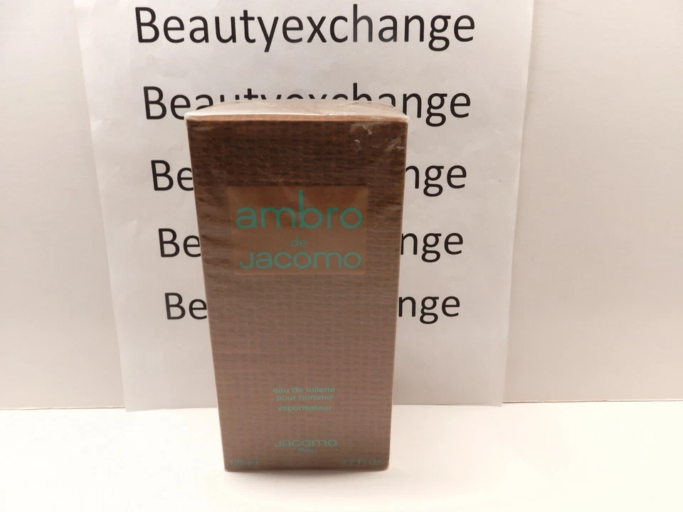 Ambro De Jacomo Pour Homme Eau De Toilette Spray 4.2 OZ Caja Sellada Foto 1 de 1