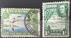 1938-52 - Bermuda - Definitives - Used - Sg114b And Sg115