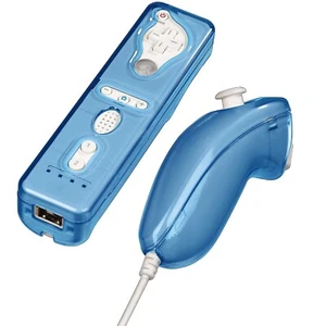 Hama Étui De Protection Boîtier BL Pour Nintendo Wii Wii-U Wiimote Contrôleur - Photo 1/2