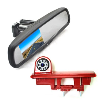 Rear View Backup Camera Mirror Monitor For Renault Trafic / Vauxhall Opel Vivaro - Image 1 of 4