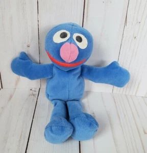 Vintage Tyco Sesame Street Beans Grover 8" Bean Bag Plush Toy 1997 - Picture 1 of 12