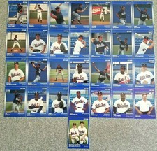 Set of 29 Star 1990 Sarasota White Sox Major League Baseball Team Cards