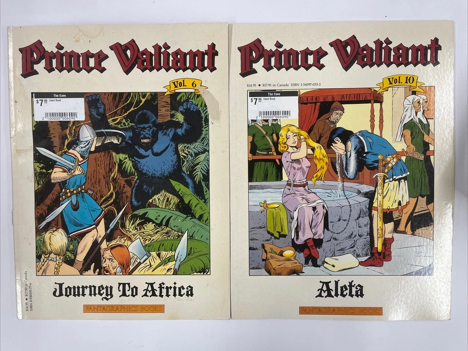Lote de 22 cómics Prince Valiant 1987-Strip Reimpresiones buen estado. Foto 1 de 4