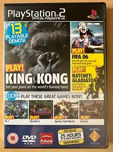 PlayStation 2 Official Magazine Playable Demo Disc #66 December 2005 | King Kong - Picture 1 of 3