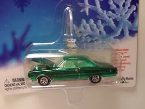 2002 JL Holiday Classic Ornament '67 Plymouth Hemi Belvedere - MONMC - 1/64 S - Foto 1 di 4