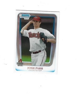2011 Bowman Chrome Draft Prospects Refractors #BDPP76 Josh Parr  DIAMONDBACKS - Picture 1 of 2