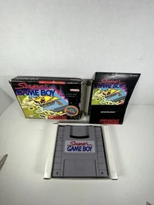 Super Gameboy (Super Nintendo SNES, 1994) CIB Complete - TESTED - Picture 1 of 7