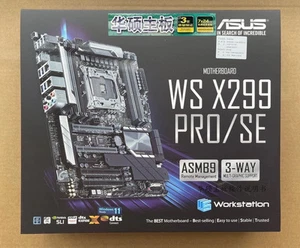Carte mère Asus WS X299 PRO/SE LGA2066 DDR4 IMPI BMC LAN M.2 U.2 USB 3.1 Type-C - Photo 1/4