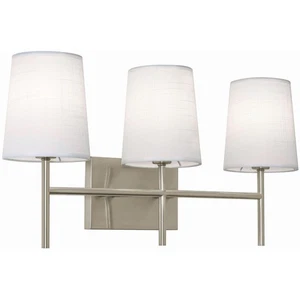 AFX Inc. ROSV2211CBSN Rose LED 22 inch Satin Nickel Vanity Light Wall Light - Picture 1 of 3