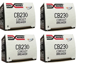 Lot of 4 – Borg Warner BWD CB230 30A Circuit Breaker – Replaces ACDelco Duralast - Picture 1 of 8