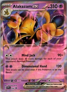 Alakazam ex - Promo SV: Scarlet & Violet Promo Cards 050 NM - Pokemon TCG - Picture 1 of 2