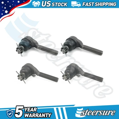 Extremo de barra de amarre exterior interior delantero para 1965 1966 1967 1968 1969 Plymouth Barracuda Foto 1 de 2