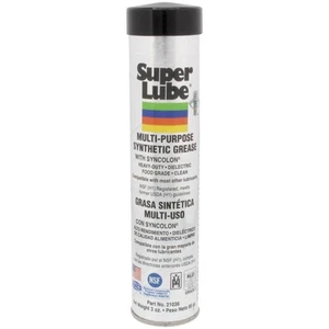 21036 Synthetic Grease (NLGI 2), 3 oz Cartridge, Translucent White, 1 pack - Picture 1 of 6