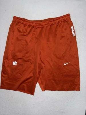 Pantalones Cortos Nike Usados por el Equipo Clemson Tigers Emitidos #11 Peter Woods 2XL RAROS Foto 1 de 4