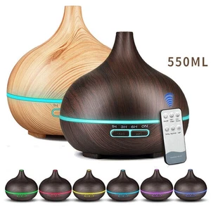 LED Essential Oil Diffuser Aroma Aromatherapy Air Humidifier Purifier Ultrasonic - Picture 1 of 14