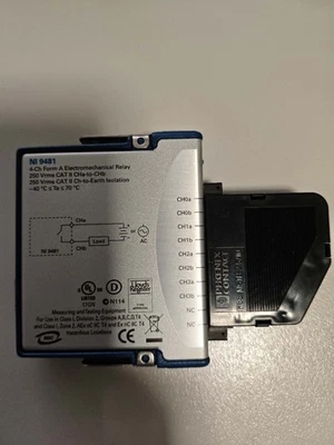 National Instruments NI 9481 4-Ch Form A Electromechanical Relay Module - Image 1 of 2