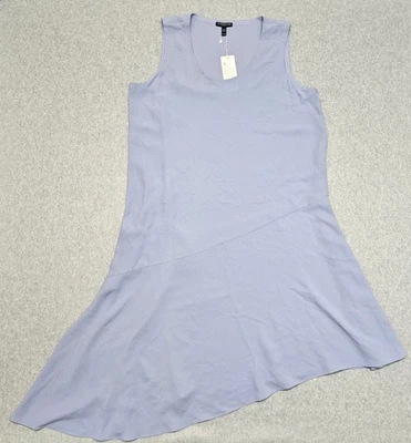 Maxi Vestido Eileen Fisher Seda Georgette Crepé Talla PL grande nuevo con etiquetas  Foto 1 de 4