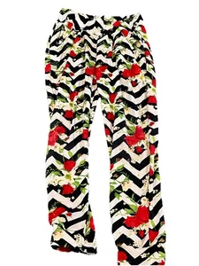 Ruby Love Girls Flower Heart Pants Size 7/8 Relaxed Fit. (YG-34) - Picture 1 of 12