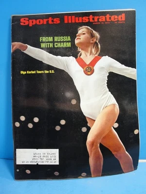 1973 Sports Illustrated From Russia With Charm Olga Korbut Tours US - Image 1 of 4