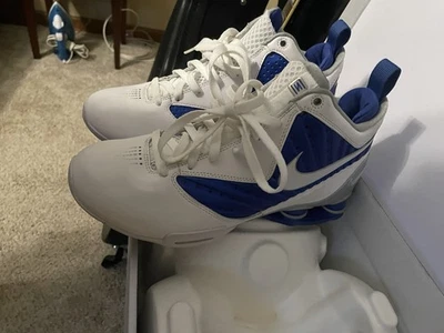 Nike Shox Pro TB Parte Superior Alta Azul Blanco Retro Tenis de Baloncesto Zapatos para Mujer 10 Foto 1 de 4