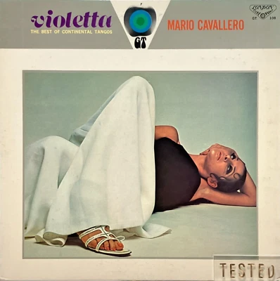 Mario Cavallero Violetta The Best of Continental Tangos LP Vinyl Record Japan - Image 1 of 4
