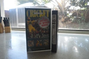 CRICKET A DECADE OF WORLD SERIES RARE PAL VHS VIDEO! - Picture 1 of 2