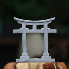 Torii Gate Japanese Aquarium Decor Miniature Ornament Garden Landscape Decor