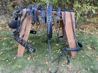 ***Leaders Worldwide Inc*** Tech Pleasure Harness For Cob Size Black ~ - Image 1 of 4