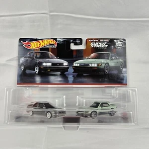 Hot Wheels Premium Car Culture '91 Nissan Sentra SER & Nissan Silvia S13 New - Bild 1 von 7