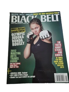 BLACK BELT MAGAZINES KARATE SELF DEFENSE RONDA ROUSEY MAY 2012 - Picture 1 of 4