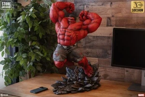 Marvel Estatua Premium Format HULK ROJO: Thunderbolt Ross 74 cm SIDESHOW RED - Imagen 1 de 10