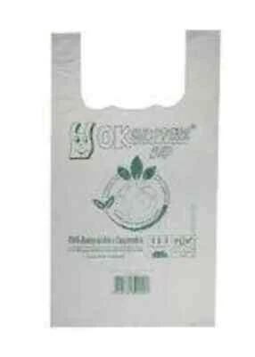 250 Shopper Biodegradabili 27x50 Medie Sacchetti a Norma Buste Spesa umido - Immagine 1 di 3