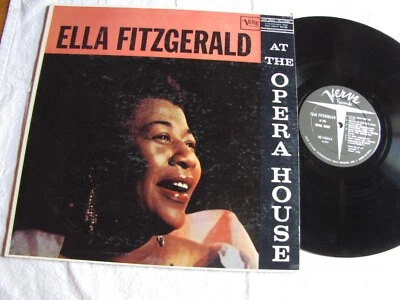 NM/VG+ Ella Fitzgerald At the Opera House Verve V-8264 orig DG press 1958 nice - Image 1 of 4