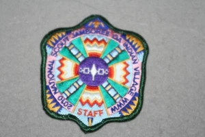 BSA 2010  NATIONAL SCOUT JAMOBREE OA INDIAN VILLAGE STAFF PATCH - Picture 1 of 1