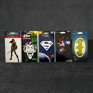 DC Vinyl Decal Car Window Laptop Logo Sticker Lot Of 5 Batman Joker And More - Picture 1 of 7