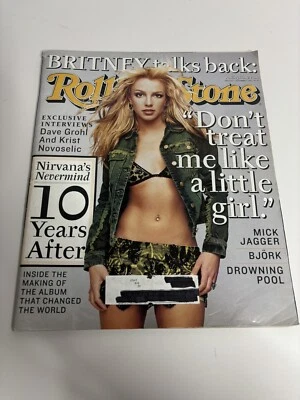 Rolling Stone Magazine Britney Spears Cover - September 13, 1999 - Issue #877 - Image 1 of 4