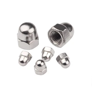 Ball Head Cap Nuts M3 M4 M5 M6 M8 M10 - M12 Stainless Steel （304）Various Sizes - Picture 1 of 11