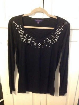 Blusa Top Camisa BOGARI Manga Larga XL USADA EN EXCELENTE ESTADO Foto 1 de 4