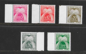 France 1960 Postage due set of 5 vf margin MINT never hinged SG D1474-D1478 - Picture 1 of 1