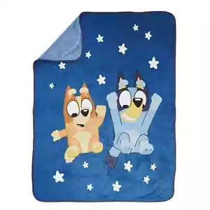 Bluey & Bingo Stars Throw Blanket 46" x 60" 2024 - Picture 1 of 9