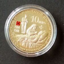 Malta - Magnificent Coin 10€ 2014 Proof Silver Malta and WWI - mintage 5000 Ex