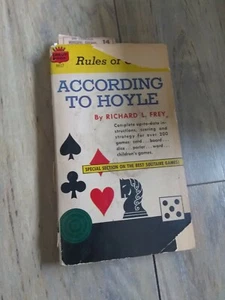 According to Hoyle: Rules of Games by Richard L. Frey (PB) - Picture 1 of 3