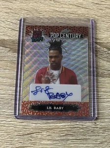 Lil Baby 2/3 Pro Set Raps Auto Leaf Pop Century 2023 PSR-LB1 - Picture 1 of 3